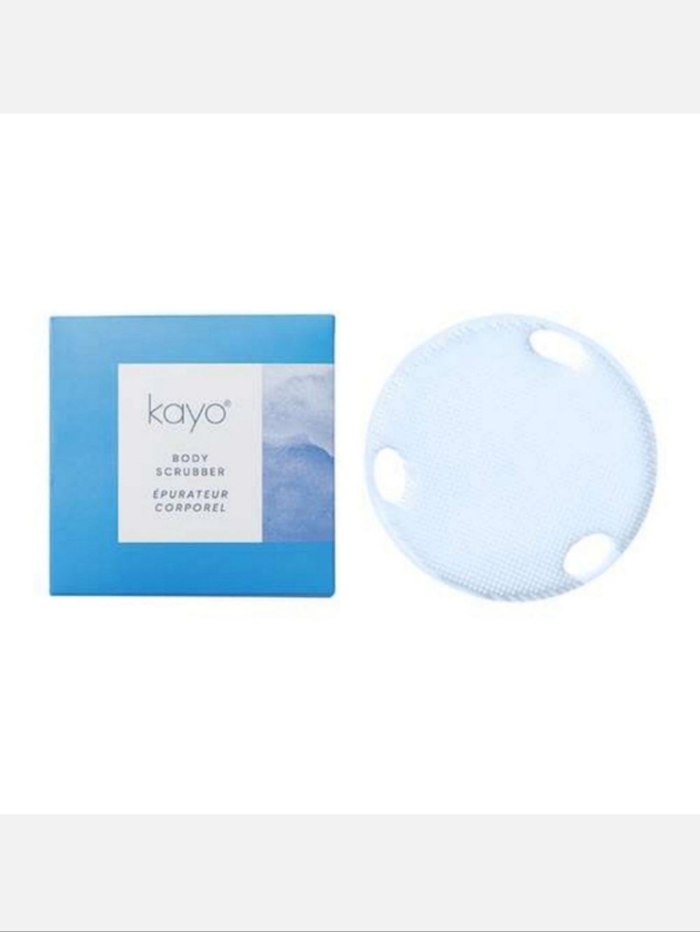 🆓️ W $55 Purchase! Kayo Body Scrubber ~ NWT